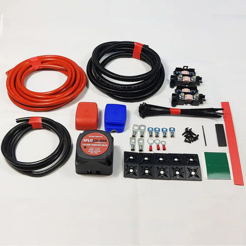 Split charge kit for VW Transporter T5 T6 Drivers seat