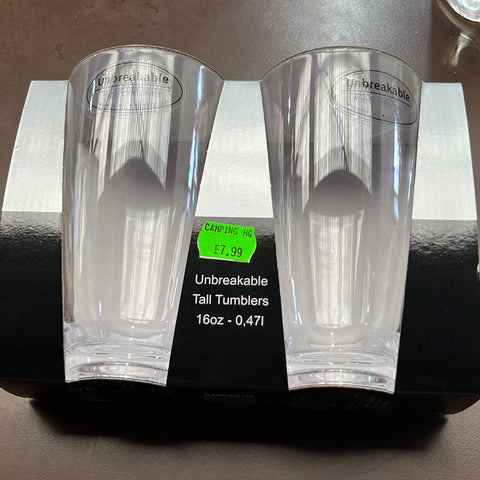 Unbreakable 2pk tall tumbler