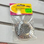 Waste strainer chrome