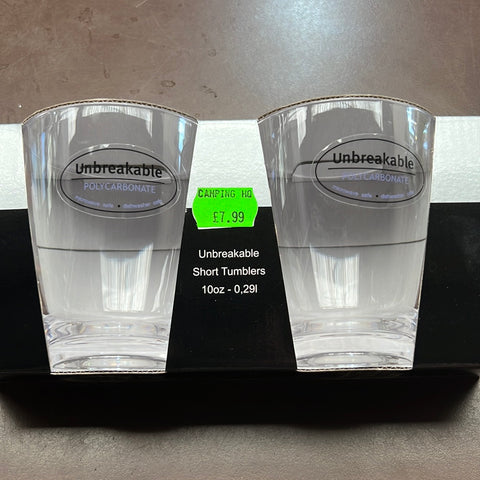 Unbreakable short tumbler