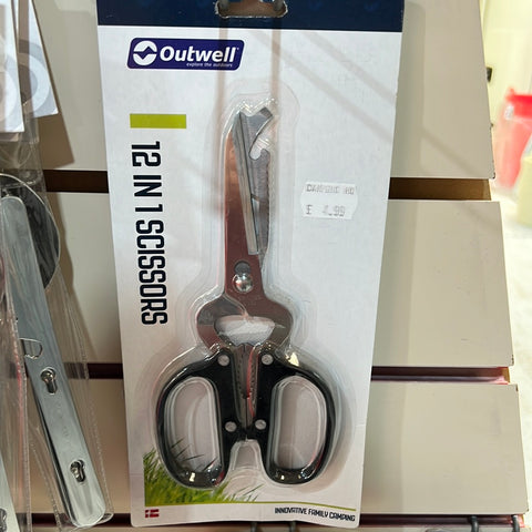 Outwell 12 in 1 scissors