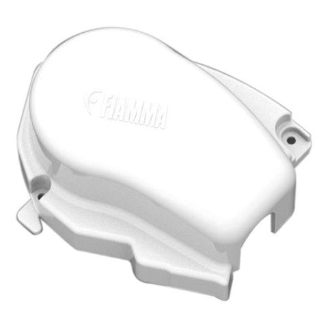 Fiamma F65L 2018 Left Hand Outer End Cap White (98667-038)