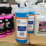 Acrylic glass cleaner
