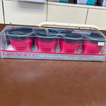 Granite ruby 4 pk stacking mug