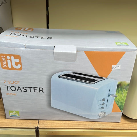 2 slice toaster 950w
