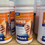 De-solve-it textured multi task wipes