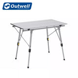 Outwell Canmore M Light Weight Camping Table With Roll-Up Top