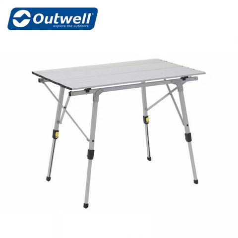 Outwell Canmore M Light Weight Camping Table With Roll-Up Top