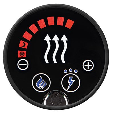 Whale HeatAir Gas  Electric Heater Control Panel