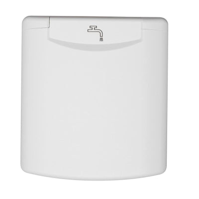 Fawo White Mains Water inlet with magnetic lock