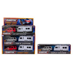 Car  Caravan die cast model set