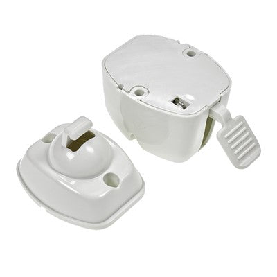 W4 Lever Release Door Retainer - White