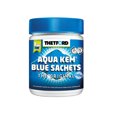 Thetford Aqua Kem Blue Sachets 15 per tub