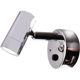 Nano Chrome 12v LED Spot Light with USB