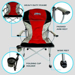 Liberty Red Folding Chair (order multiples of 4)