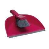 De-Luxe Dust Pan Brush
