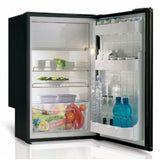 Vitrifrigo 85 Litre 12/24V Black Fridge with chrome lock