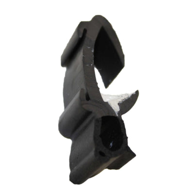 Polyplastic 26/30Mm Twin-Fin Window Rubber (Order Multiples Of 40Mtr Only)