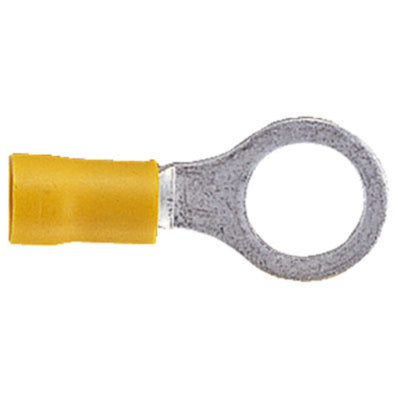 W4 8Mm Ring Terminal Yellow 3 Pack