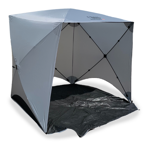 Screen House 4 Mini pop up Gazebo in grey