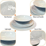 Liberty Murano 12 Piece Melamine Dinner Set