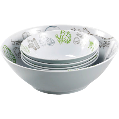 Brunner Living Pasta Salad Bowl Set