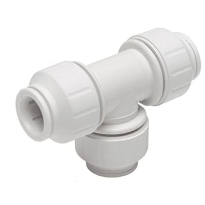 John Guest 22mm Equal Tee Connector ( order im multiples of 5)