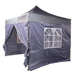 Sides for Louisiana Pavillion in grey (2 x doors, 2 x windows)