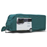 Caravan cover pro XXXLarge upto 8Ft wide 23ft-25ft (690 - 750 cm) green