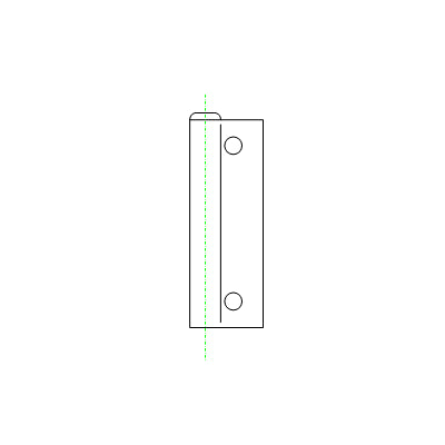 Hartal Exterior Door Hinge (L/H Upper R/H Lower)