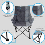 Liberty Comfort Chair - Grey Camping Chair