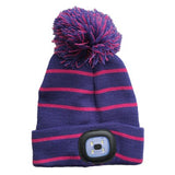 Childrens Led Light Hat (Assorted Colours)