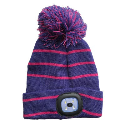 Childrens Led Light Hat (Assorted Colours)