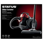Status Houston 700w Cannister Bagless Vacuum