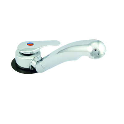 Reich Chrome Ceramic Twist 39mm Mixer Tap with right hand Swing grip