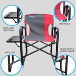 Liberty Director Chair - Red Camping Chair