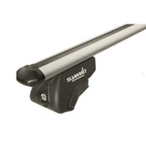 Summit Premium Aluminium Multi-Fit Roof Bars, Lockable, 1.2m