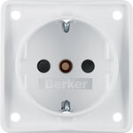 W4 Schuko Socket White
