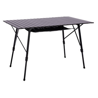 Quest Elite Colliford Slatted Black Table