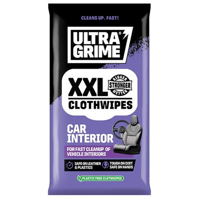 Ultra Grime Car Interior 20 XXL Wipes