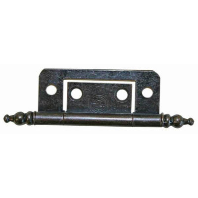 W4 bronze finish Flush hinge with finials