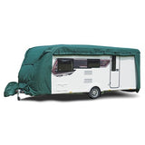 Caravan cover max (small , 360 - 420 cm) green