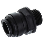 John Guest Straight Threaded Adaptor 3/8 -12 mm