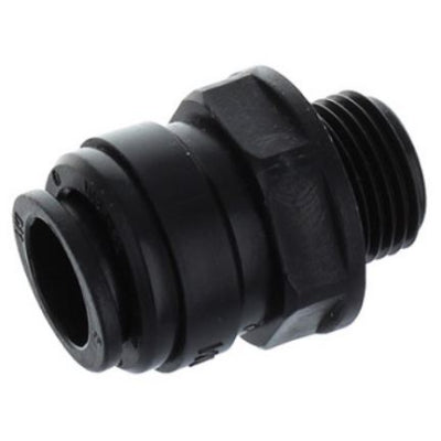 John Guest Straight Threaded Adaptor 3/8 -12 mm