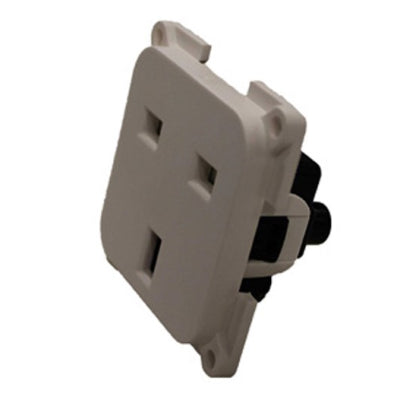 Fawo White 3 Pin Socket