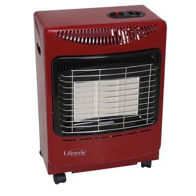 Small Gas Cabinet heater Red