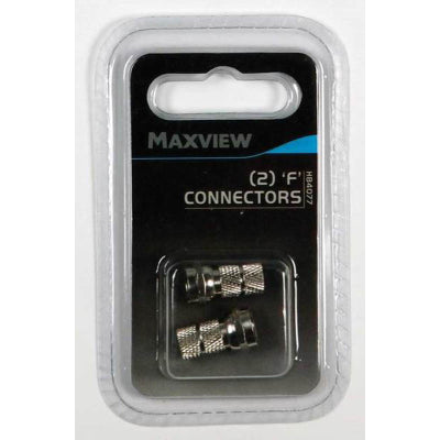 Maxview 2 X F Connectors