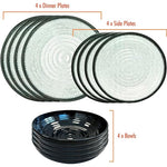 Liberty Sicily 12 Piece Melamine Dinner Set