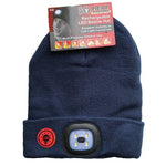Mens LED light Hat (assorted colours)