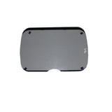 Thetford Argent sink with drainer Clear with Black edge Glass Lid